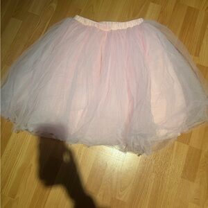 Amazon Light Pink Tulle Skater Skirt